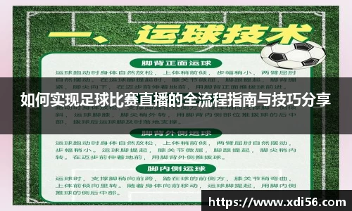 如何实现足球比赛直播的全流程指南与技巧分享