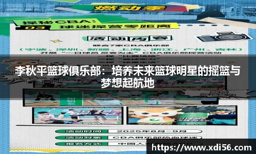 李秋平篮球俱乐部：培养未来篮球明星的摇篮与梦想起航地